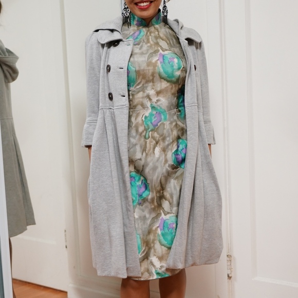 Juicy Couture Jackets & Blazers - Juicy Couture Grey Trench Coat